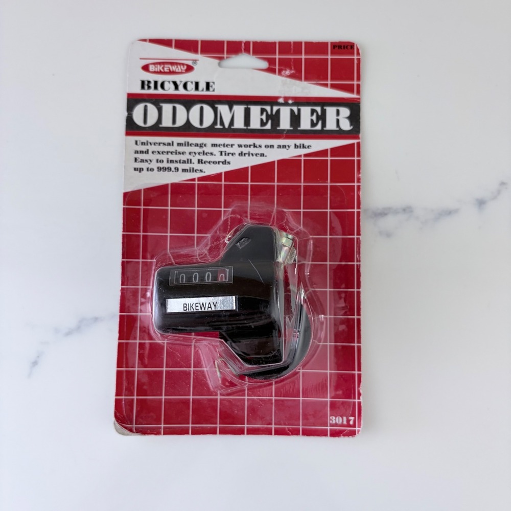 VNTG Bikeway Universal Bicycle Odometer Mechanical Mileage Meter Tire Driven3017